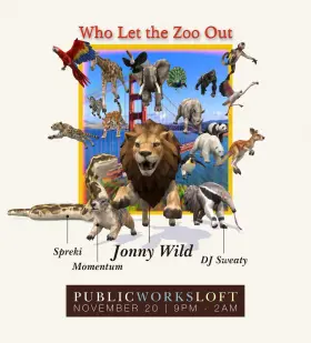 Artwork for Jonny Wild - Who Let The Zoo Out